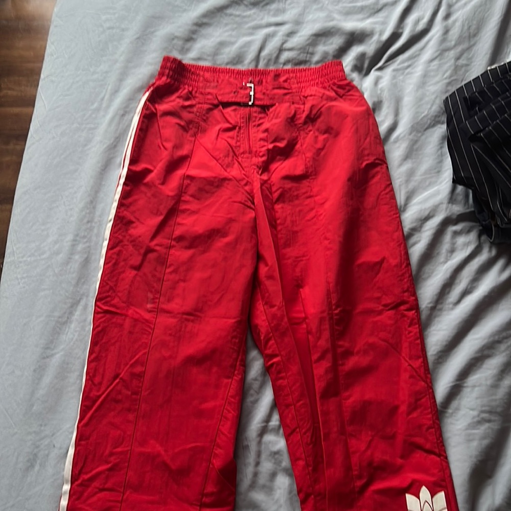 Red Paolina Russo Edition Striped Track Pants - size S